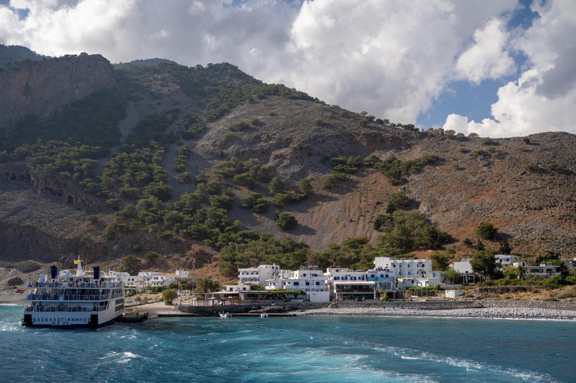 Giannis Rooms Agia Roumeli Exterior photo